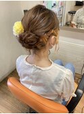 浴衣ヘアアレンジ