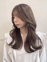 ネオリーブアイム 横浜西口店(Neolive aim)&nbsp;顔周りカット くびれレイヤー韓国ヘア 【横浜】