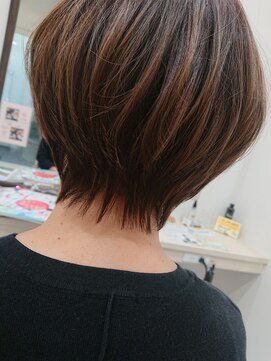 ジゼルヘアガーデン 佐沼店(Giselle.hairgarden) ショート