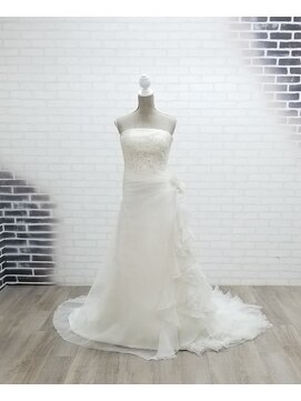 プレスト ベル 三宮 駅前店(Presto belle) 【プレストベル】ウェディングドレスレンタル WD-A015