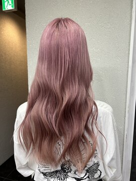 アジールヘア 所沢プロペ通り店(agir hair) ピンクラベンダーハイトーンガーリー所沢小手指