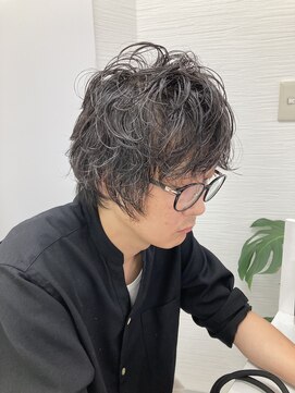 モク(m.o.k.u.) men'sパーマスタイル