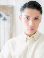 モッズヘアメン 名護大東店(mod's hair men)&nbsp;七三オールバックでビジネスも◎フェードカットヘアi名護大東
