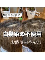 40代50代/白髪ぼかし/白髪染め/銀座/レイヤー/野川