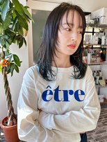 アンドファインヘアービューティー(AND FINE hair beauty)&nbsp;裾カラー×顔まわりレイヤー