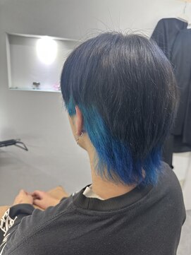 エクラートリアン 藤沢店(ECLART Lien) ブルー×ブルーブラック