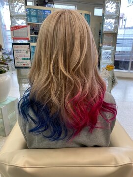 モア 佐原店(more) ハーレイ・クイン風カラー