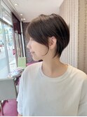 30代40代丸みショートヘア