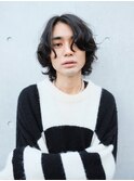 メンズミディアムパーマ