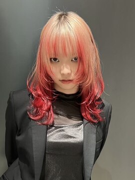 ヌル 原宿店(Null) スラッシュカラー[デザインカラー/ルーツカラー]