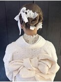 振袖ヘアセット
