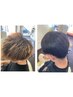 【梅雨対策♪】弱酸性スト＆全体艶カラー＆SPA【ショート、MENS】
