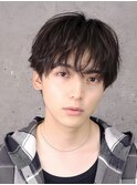 シースルーマッシュ　フェザーショート　ラウンドマッシュ