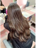 【エクステ】ナチュラルブラウンカラー/エクステ/大阪・梅田駅