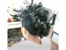 アップセット/パーティや冠婚葬祭・卒業式や入学式用に