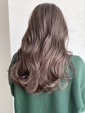 ラグーン(LAGOON) ホワイトミルクティーベージュ/バレイヤージュ/ケアブリーチ