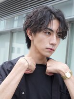 フィフス 渋谷(fifth)&nbsp;S字のカールが人気のセンターパート×波巻きスパイラルパーマ