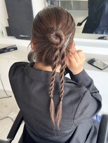 ティム(tim)&nbsp;カチモリヘア/カチモリアレンジ/ヘアセット/おだんごヘア