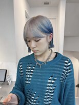 ミーム 原宿 表参道(meme)&nbsp;☆ハイトーンブリーチミルクティーカラーホワイトベージュカラー