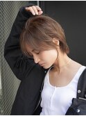 【GEEKS渋谷】ショートレイヤー/くびれカット/メンズライク/小顔