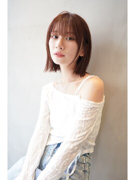 ニコ トウキョウ 渋谷(nico TOKYO) ボブレイヤーカット顔周りレイヤーウルフハッシュカットシャギー