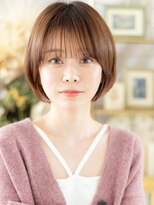 カバーヘア イヴ 戸頭店(COVER HAIR EVE)&nbsp;■シースルーバング艶感美髪丸みショートマッシュ47戸頭20代30代