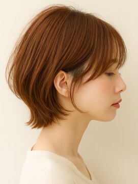 トゥルートラスト 和戸店(True Trust) おしゃれな大人のゆるふわミディアム キャラメルブラウン