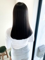 ニクス フリー ウエストバーン(nix free WB)&nbsp;冬ココアベージュ◎小顔大人世代の暗髪スタイル