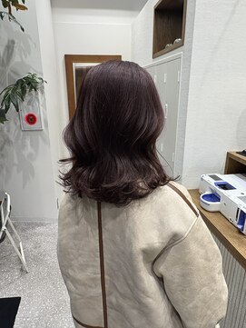 ワインレッドカラー