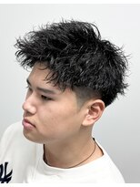 ステイジー(STAYG) メンズツイスパアップバングショート