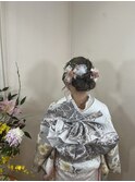 成人式着付けヘアセットメイク
