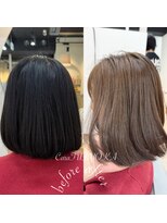 カラフクオカ 薬院駅前(Cara FUKUOKA)&nbsp;マロンベージュ《福岡ブリーチなしワンカラー》