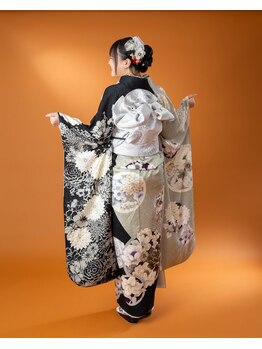 ヘアーアミューズ パール(Hair Amuse)の写真/【入学式】受付中♪ママ着付け・ヘアセットはプロにお任せ！今どき和装ヘアアレンジで特別な日を！