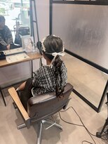 グランミーツ(Grand meets) 編み下ろしヘアアレンジ