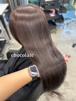 フォンズ(FONS)&nbsp;チョコブラウン　ショコラブラウン　レイヤーカット