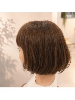 hair &spaえがお【9/1OPEN（予定）】の写真/年齢と共に変わる髪のお悩みに寄り添い、なりたいを共有する時間を大切にするケア♪