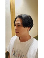 銀座八 【銀座メンズカット】銀座八×ナチュラルパーマ<理容室>