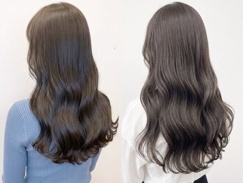 ユキオ オブ ヘアー(YUKIO of Hair)の写真/顔色がパッと明るく♪【パーソナルカラー診断】で本に似合う色を発見！極上の髪質改善カラーで艶髪キープ