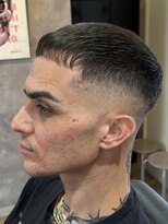 メグロバーバーショップロッポンギ 目黒六(MEGURO BARBER SHOP 6PPONGI)&nbsp;クロップフェード