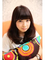 シリ アンド ブラント(siri and brunt)&nbsp;ツヤ重視の暗髪ロング