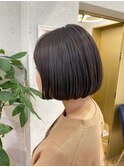 【Lond佐野】アッシュブラウンナチュラルボブ小顔ボブ大人ボブ