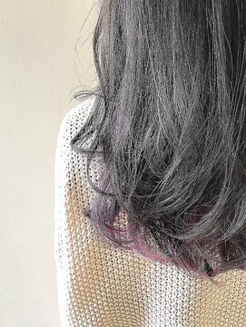 ビートヘアー 彦根イオンタウン店(BEET HAIR) 春カラー シルバー×バイオレット【BEET イオンタウン彦根店】