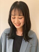 ソレイユ シンサカエ(SOLEIL SHINSAKAE)&nbsp;大人かわいい♪透明感重視のブルーブラック☆