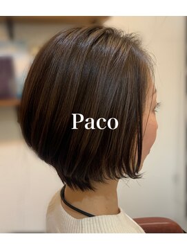 ヘアーズファクトリー パコ(Hair's factory Paco) 大人ショートボブ☆