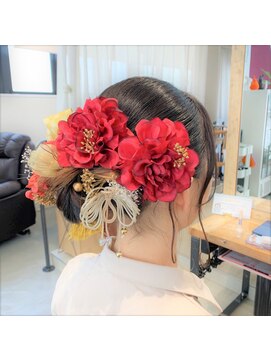 ヴィヴァン(Vivant) 【Vivant】2022成人式　着物ヘアセット・振袖《円城寺》