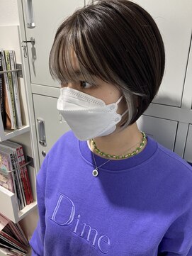 ワープ 青葉台(WARP) フェイスフレーミング/ダブルカラー/ブリーチ/ショート/青葉台