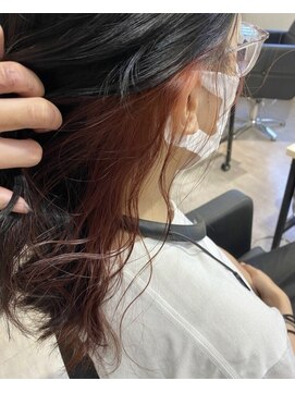 スターズ 川越店(STARS) レッド×インナーカラー