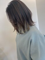 レフ(LEF)&nbsp;【オダオススメ！】ナチュラルバレイヤージュ×ペールグリーン