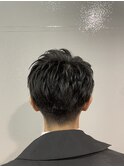 ショートアップバンク×形状記憶パーマ