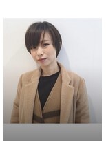 ミスエッセンス(MISS ESSENCE) シンプルなショートbobがモードで可愛い/ミスエッセンス黒木